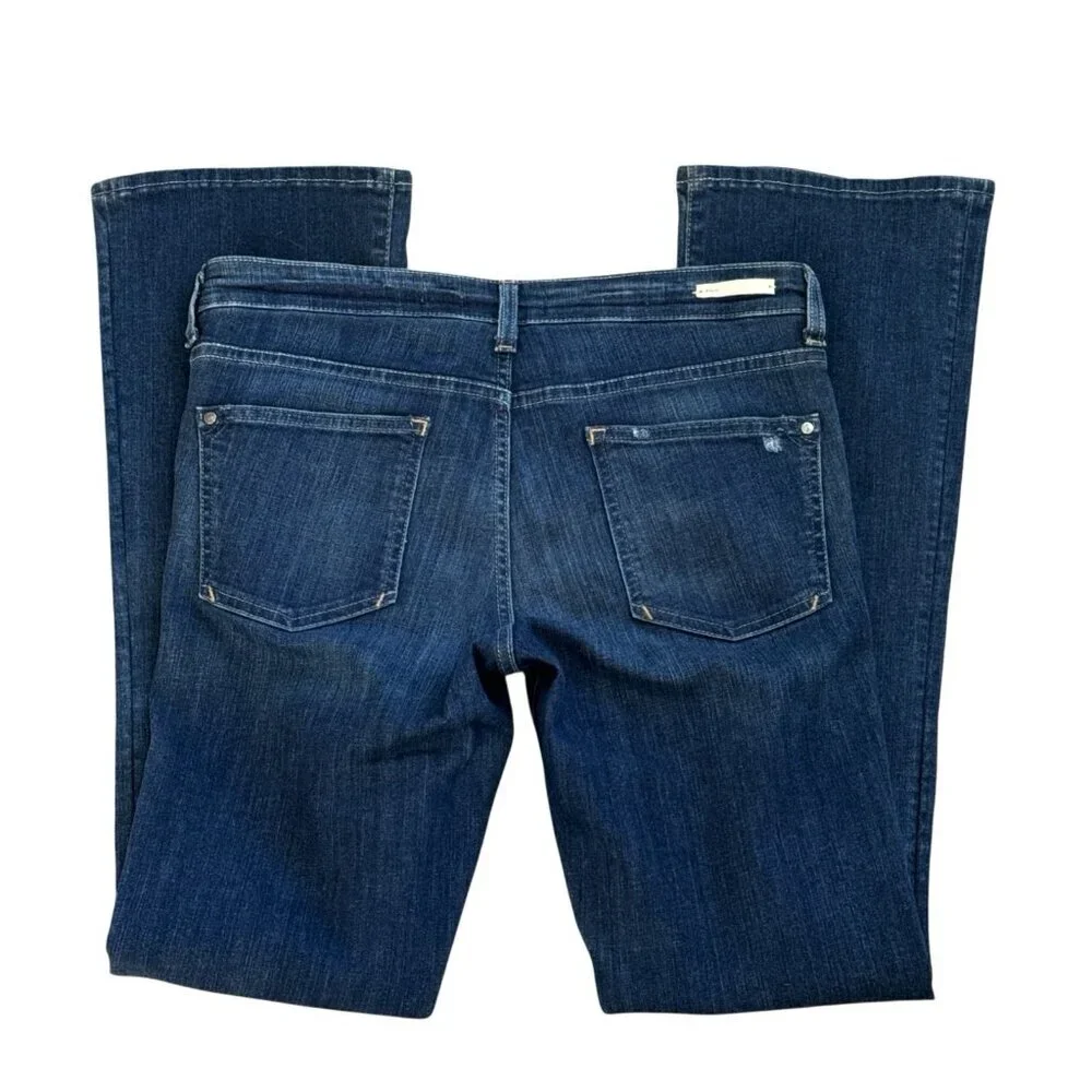 Anthropologie Pilcro and the Letterpress Women's 30 Stet‎ Fit Blue Jeans 33" - Picture 2 of 16